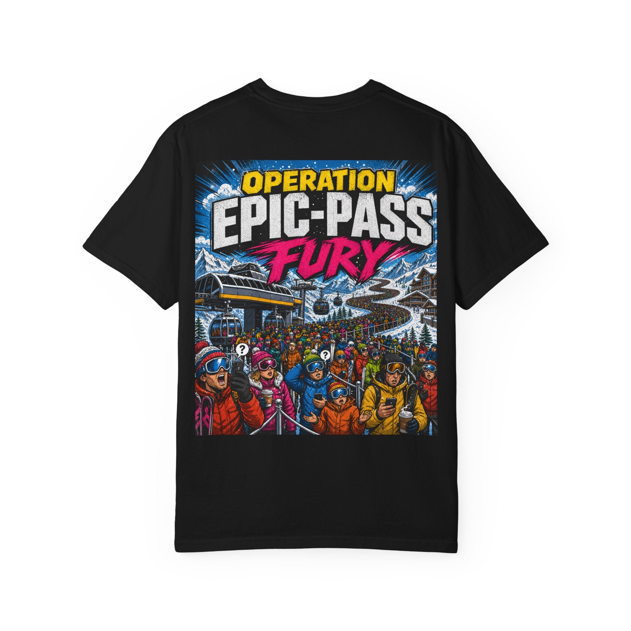 Nuke Vail "Bomb the Bowls" Graphic T-Shirt