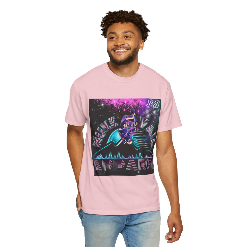Nuke Vail Retro Vaporwave Ski Tee