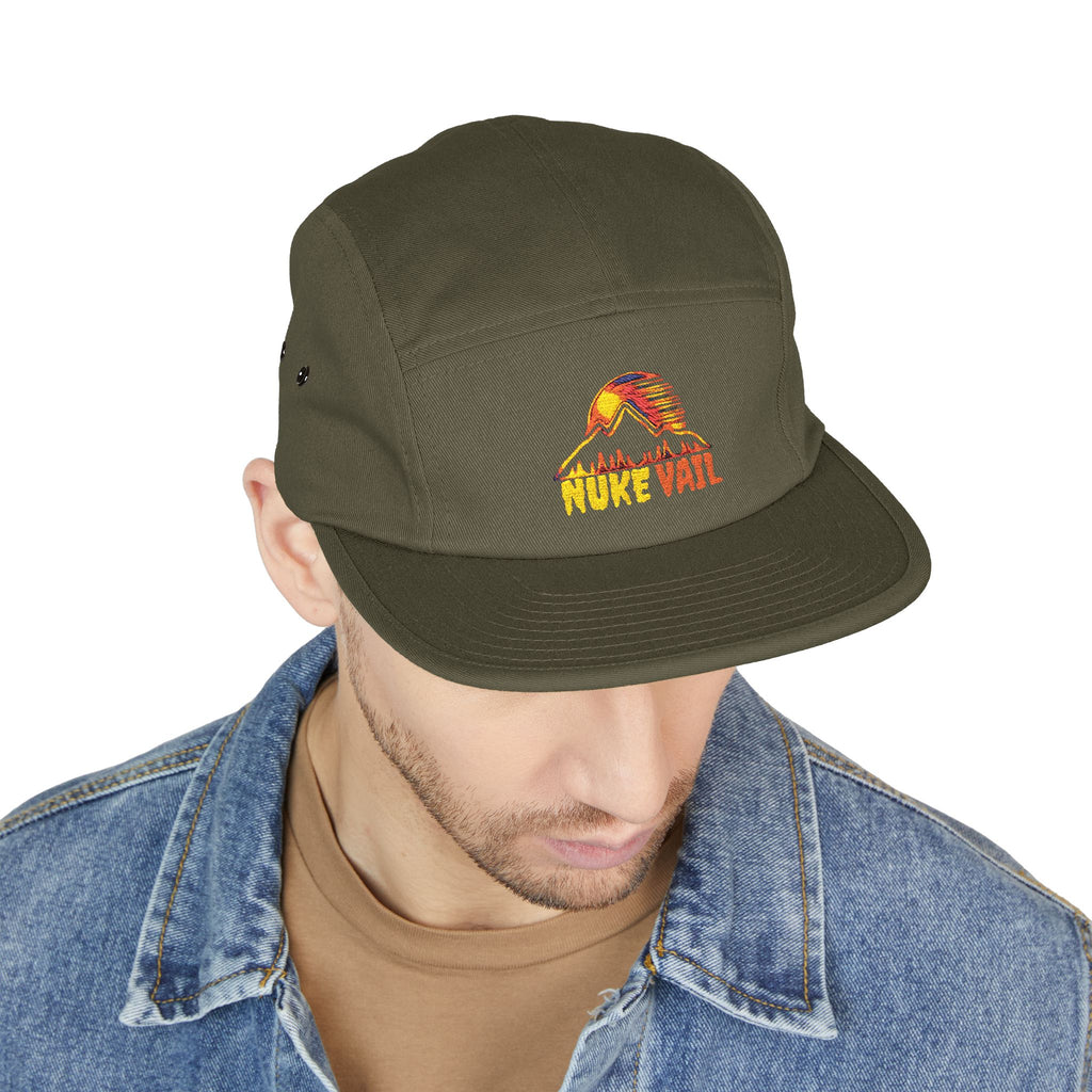NUKE VAIL - FIVE PANEL HAT - FIRE CAP