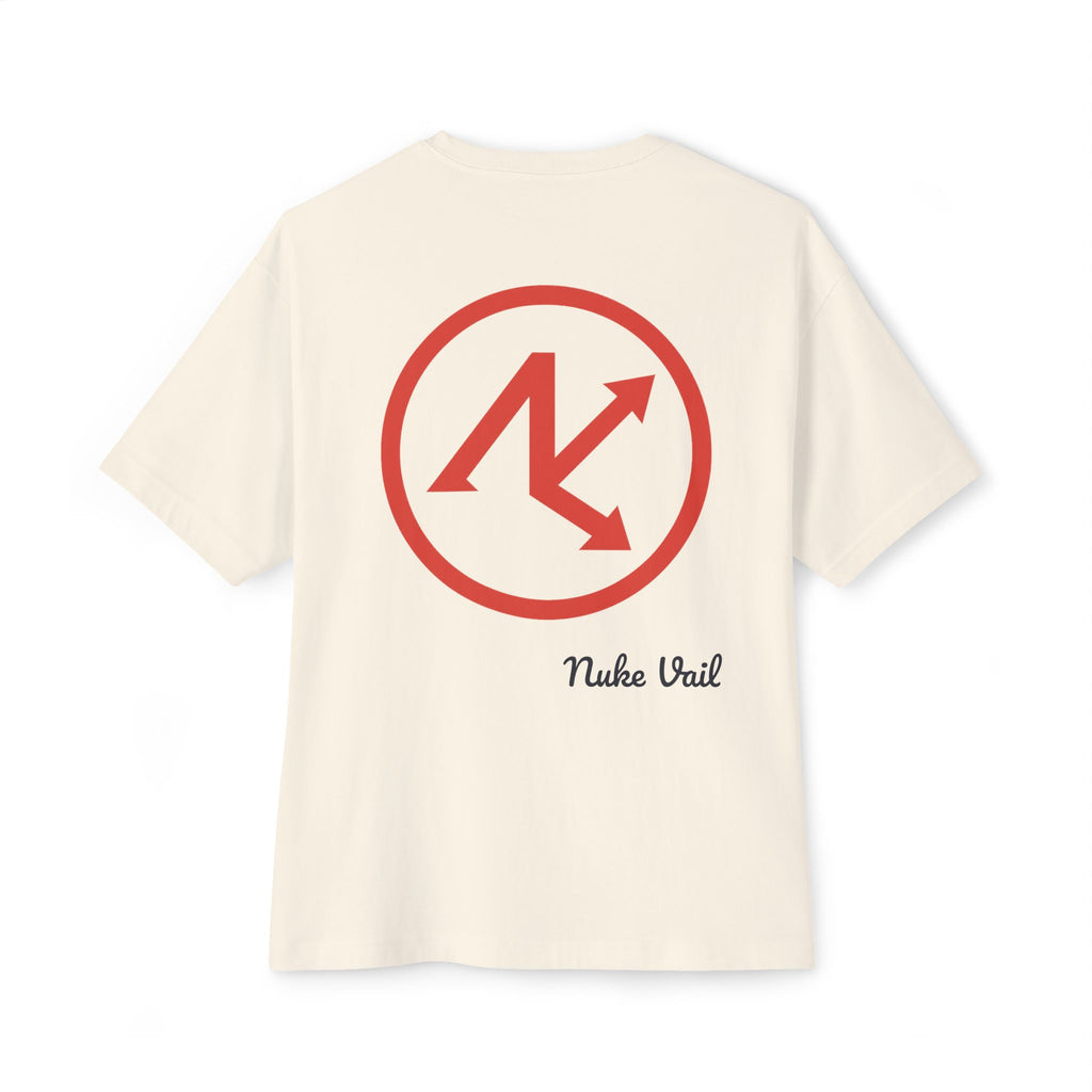 Nuke Vail Logo Tee — Oversized Boxy Short-Sleeve T-Shirt