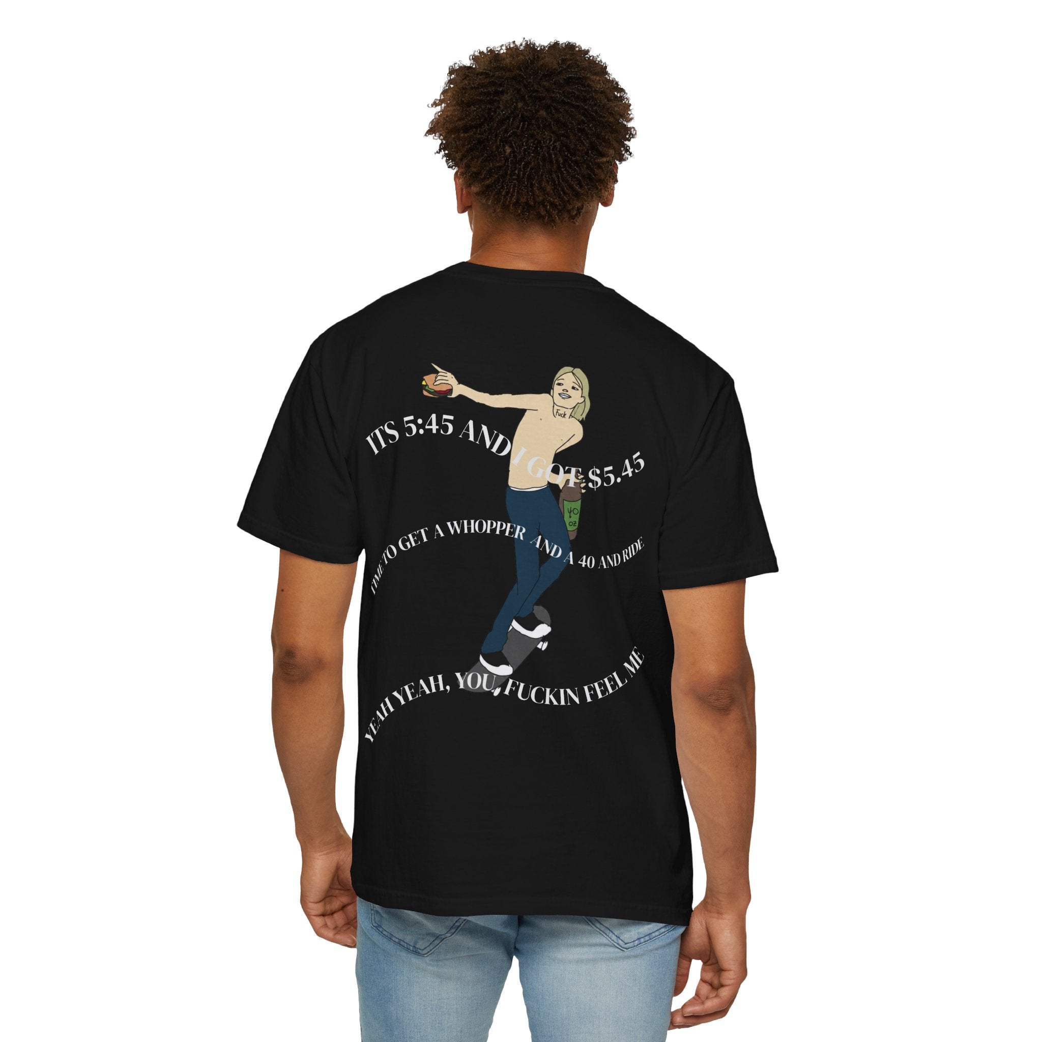 Skate Punk T-Shirt — "Nuke Vail" Graphic Tee Featuring Saint Queeblo
