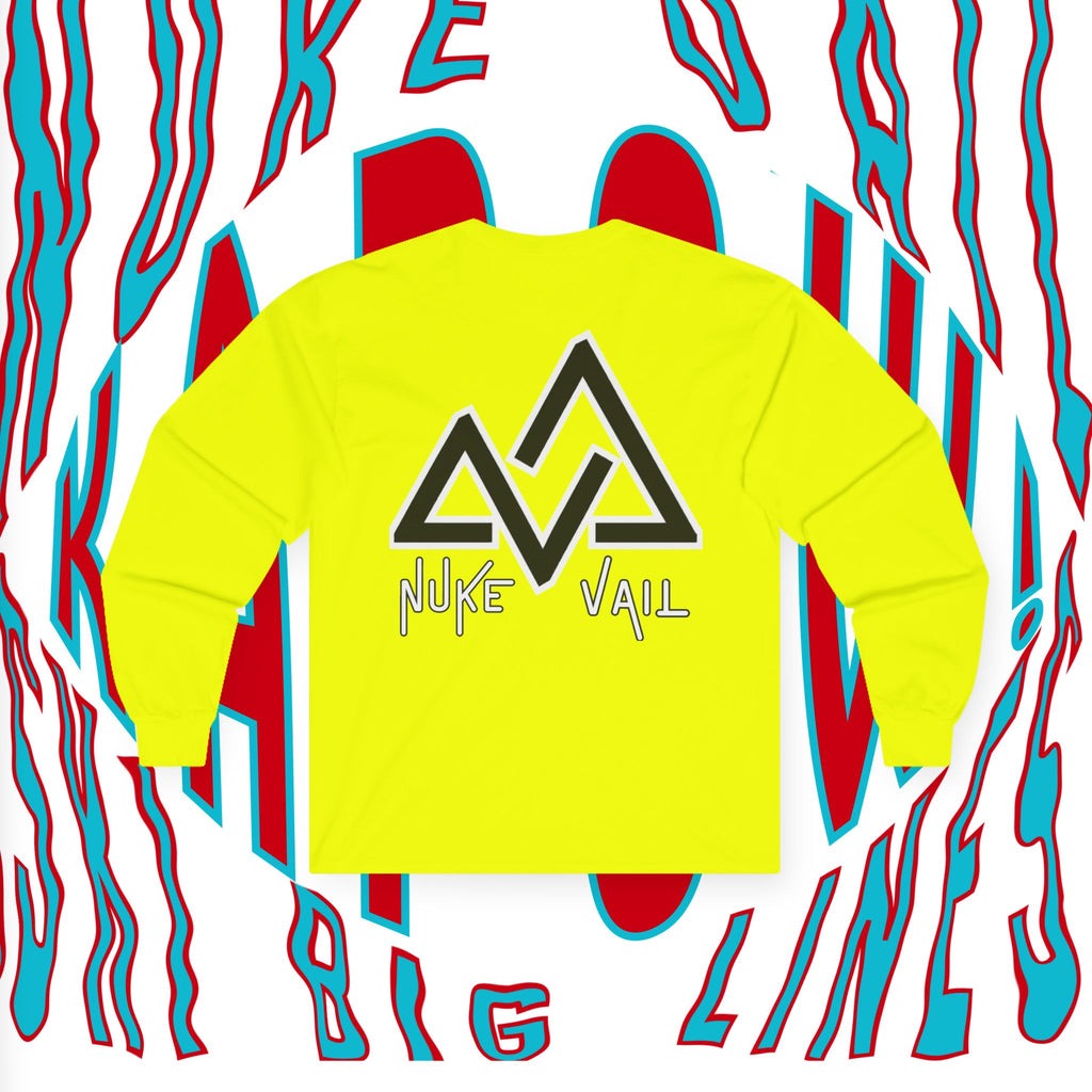 Unisex Nuke Vail Star Logo Ultra Cotton Long Sleeve Tee shirt