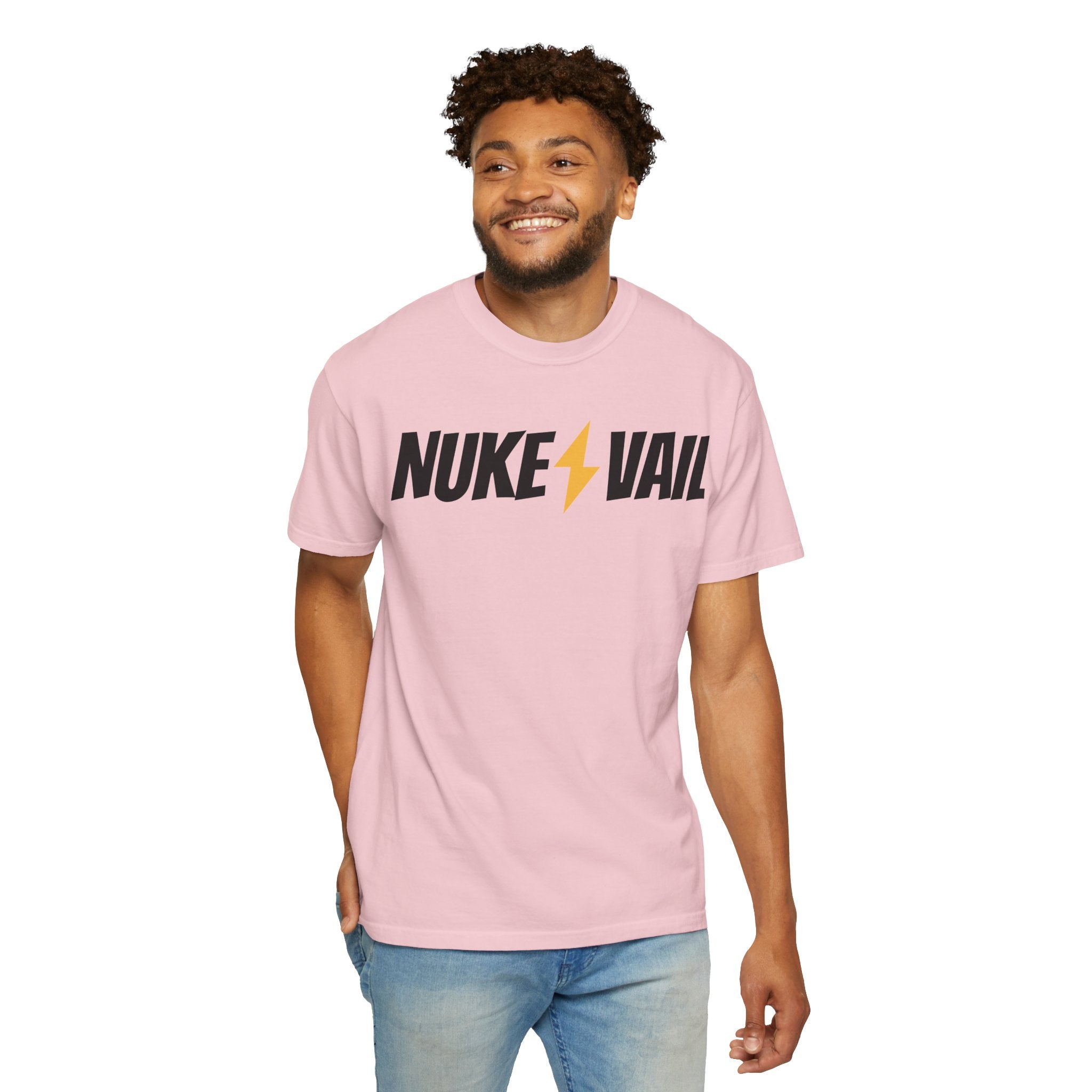 Skate Punk T-Shirt — "Nuke Vail" Graphic Tee Featuring Saint Queeblo
