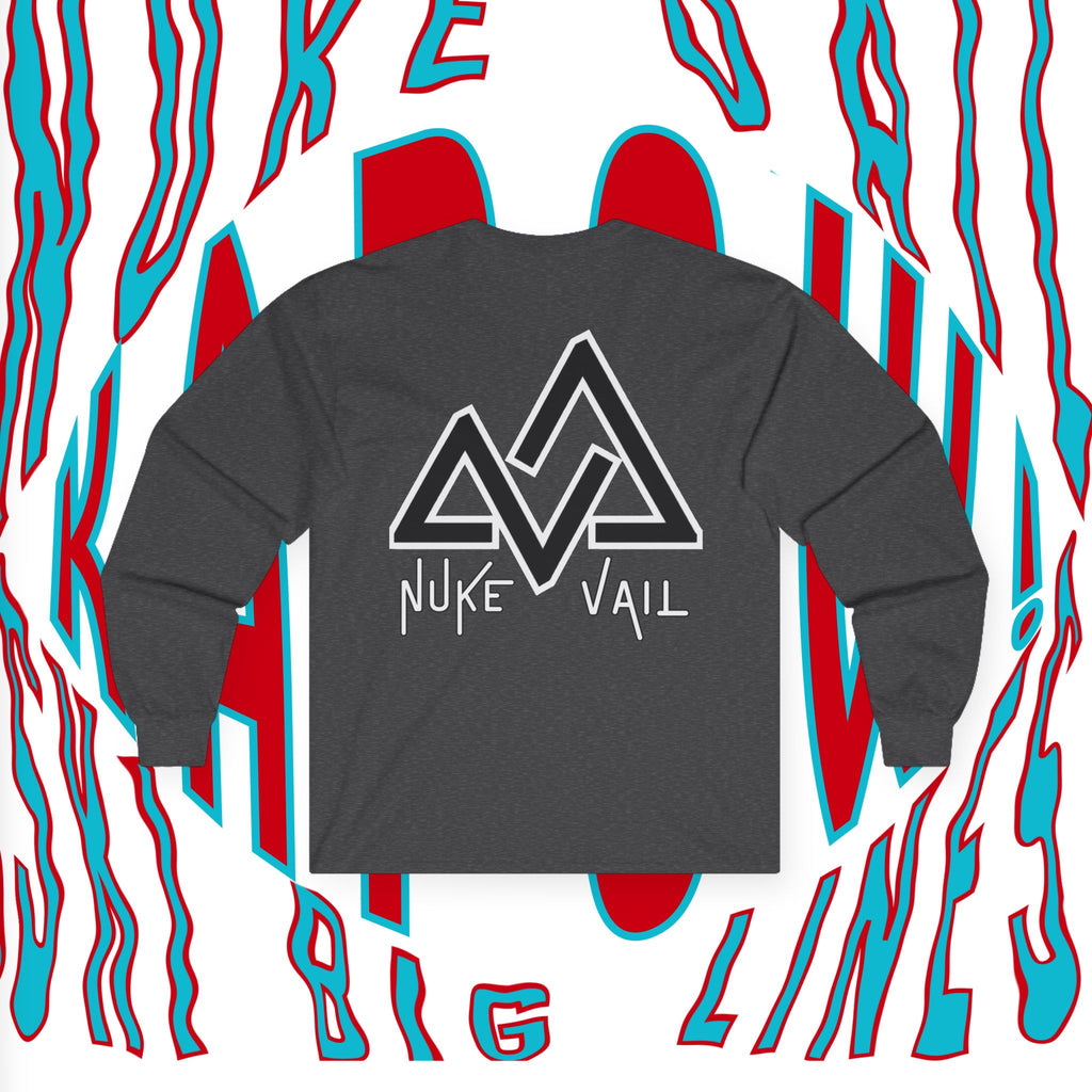 Unisex Nuke Vail Star Logo Ultra Cotton Long Sleeve Tee shirt