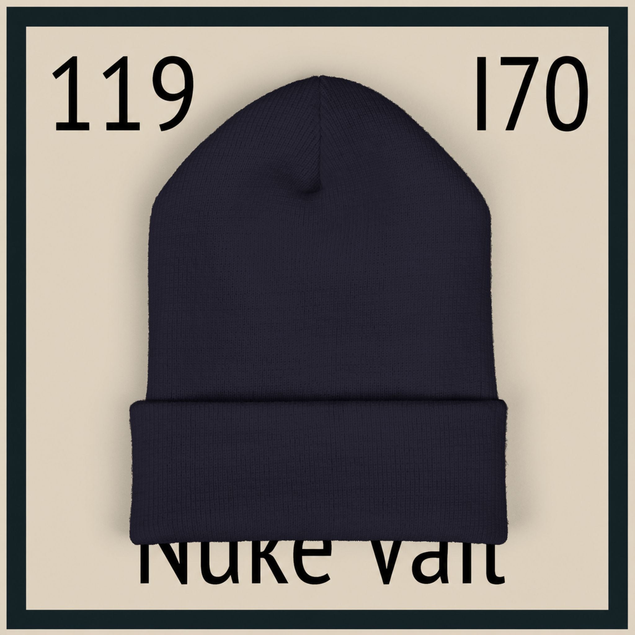 Embroidered Nuke Vail Classic Cuffed Beanie — Element 119