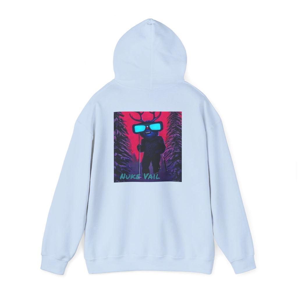 The Aftermath Hoodie - Retro Nuke Vail Ski Graphic