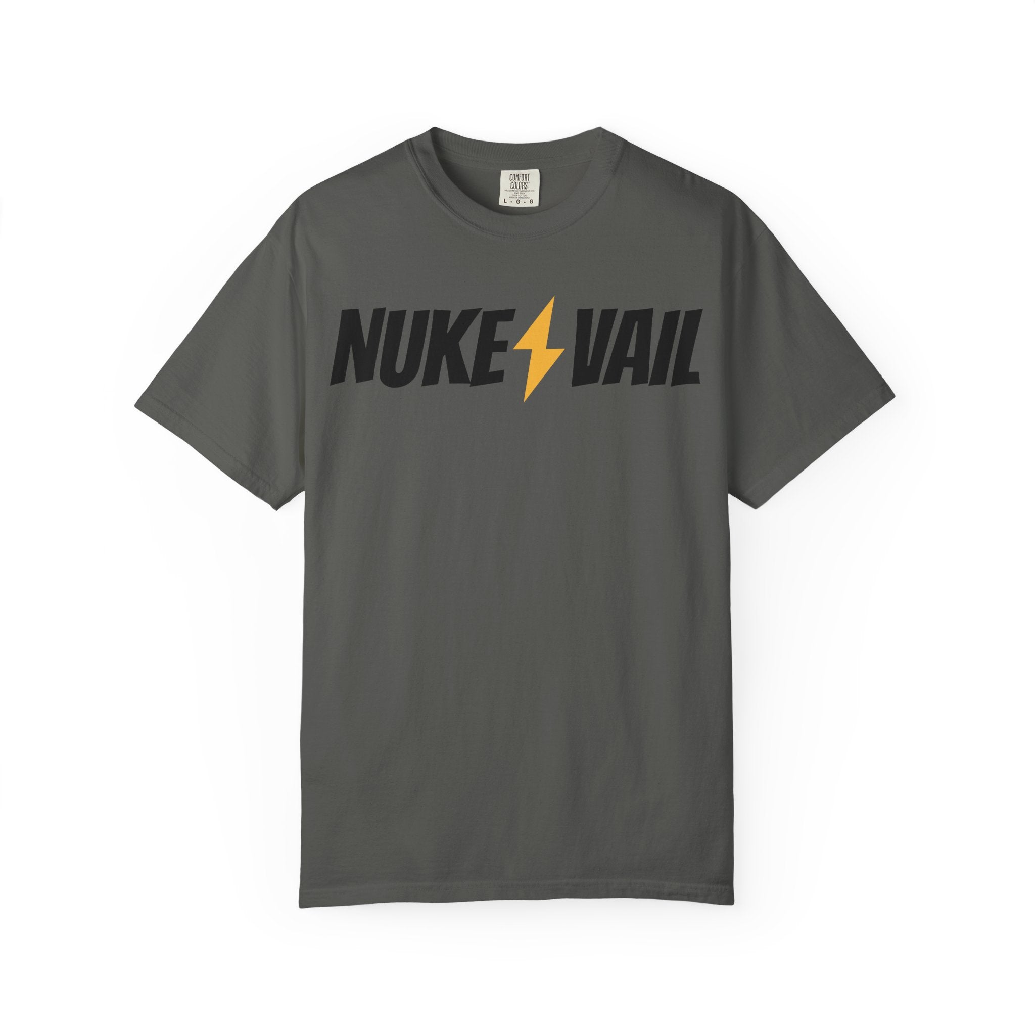 Skate Punk T-Shirt — "Nuke Vail" Graphic Tee Featuring Saint Queeblo