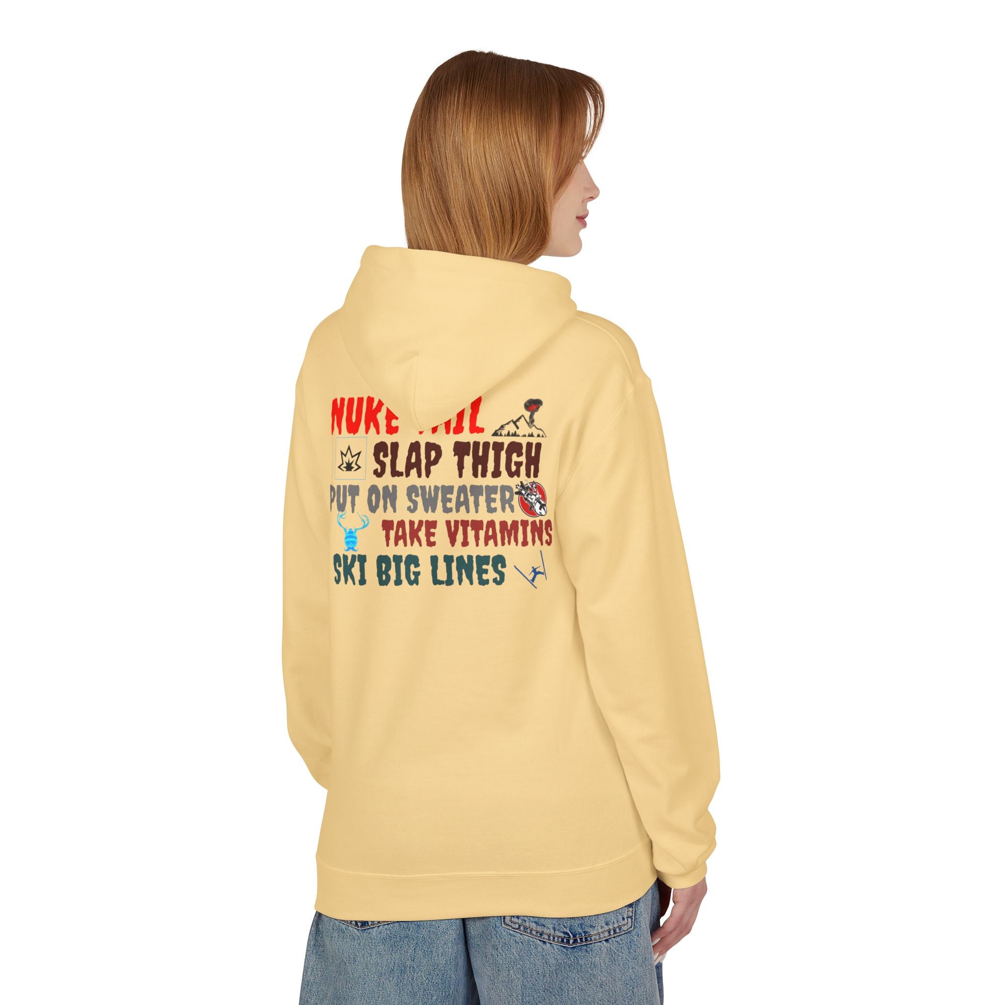NUKE VAIL - THE PLAN HOODED SWEATSHIRT