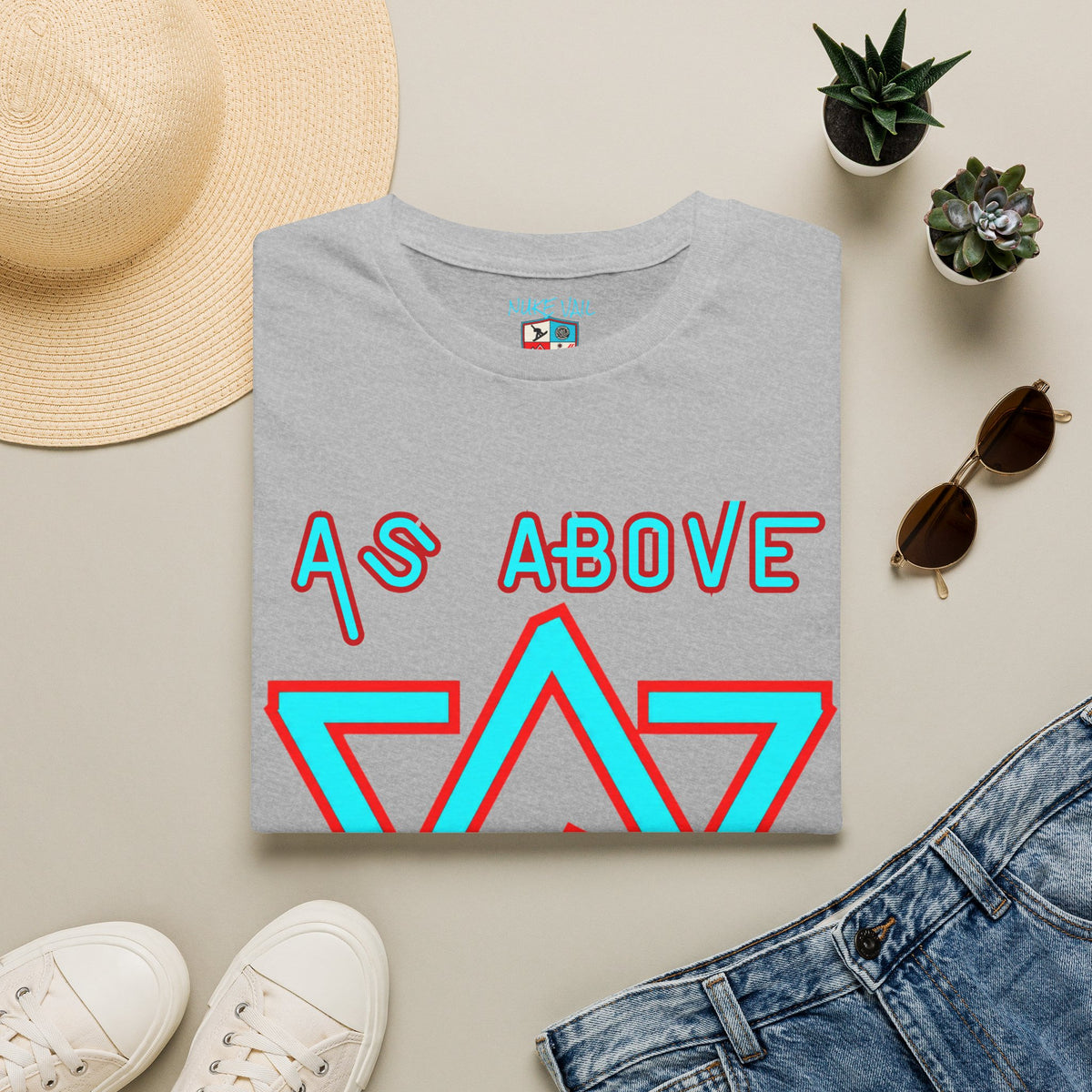 NUKE VAIL - THE ALCHEMIST - AS ABOVE SO BELOW TEE SHIRT