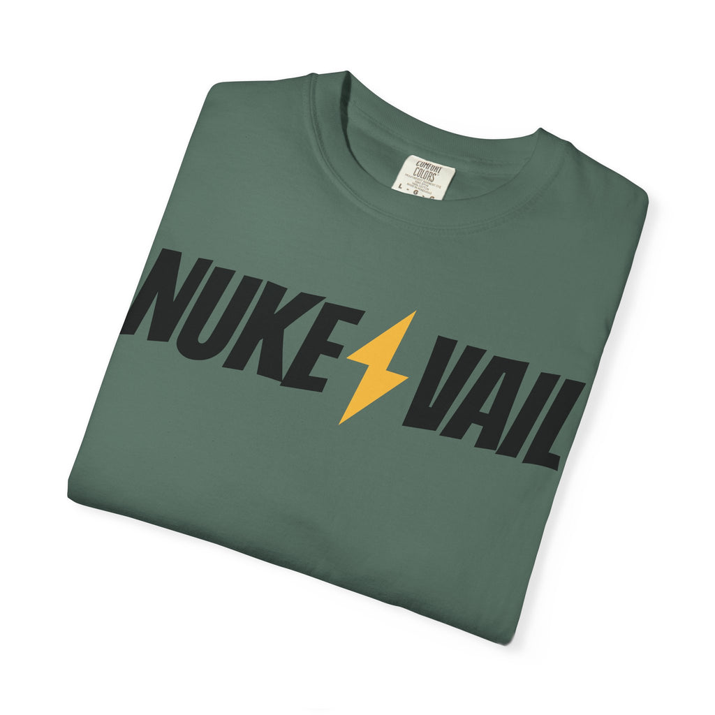 Skate Punk T-Shirt — "Nuke Vail" Graphic Tee Featuring Saint Queeblo