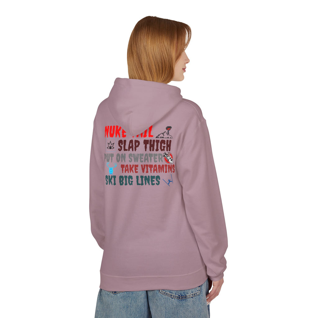 NUKE VAIL - THE PLAN HOODED SWEATSHIRT