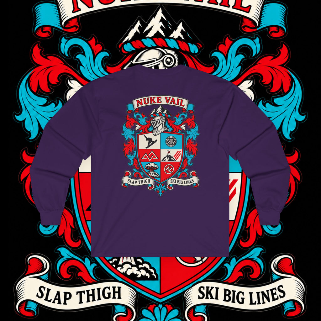Long Sleeve Tee — Nuke Vail Crest Graphic
