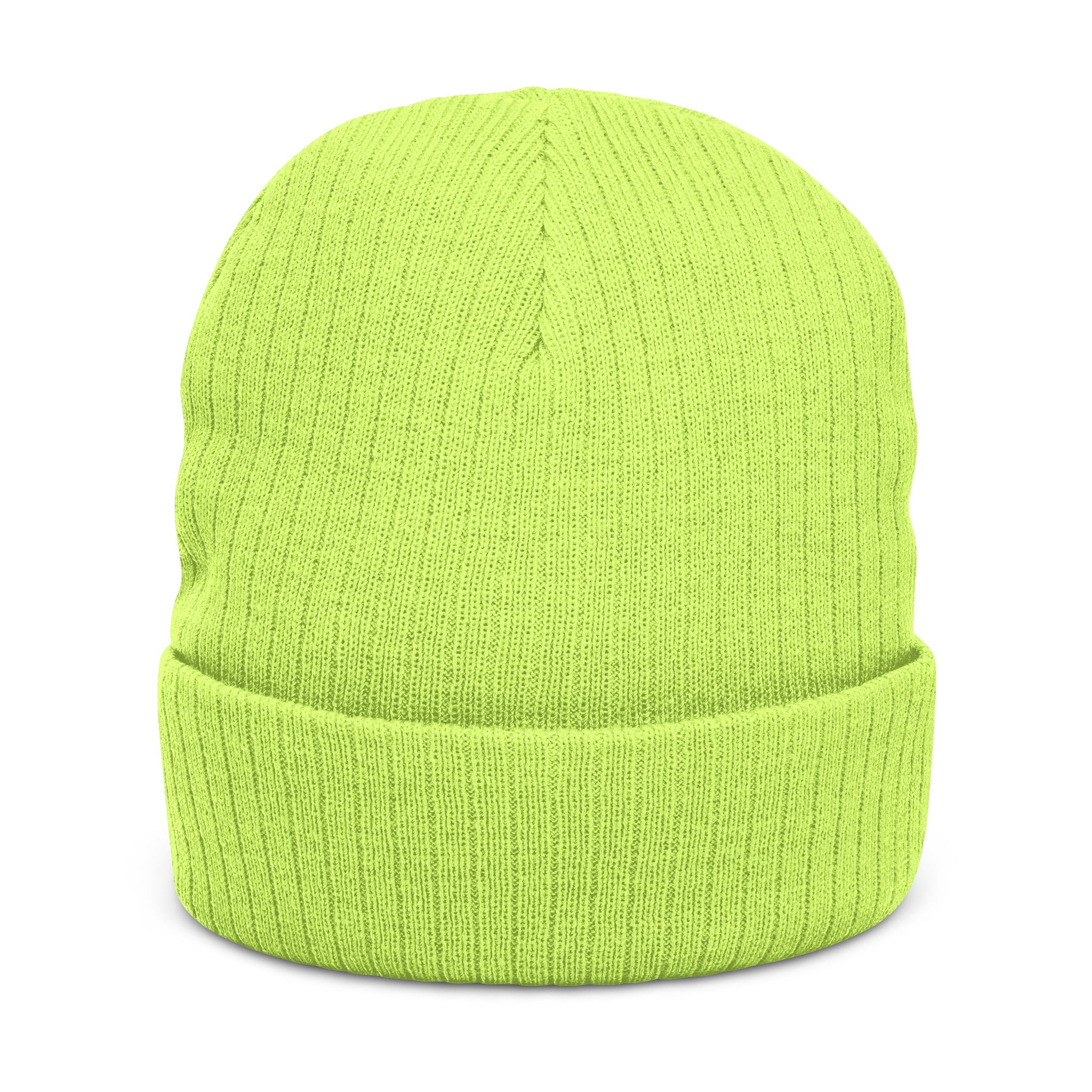 Nuke Vail Embroidered Ribbed Beanie