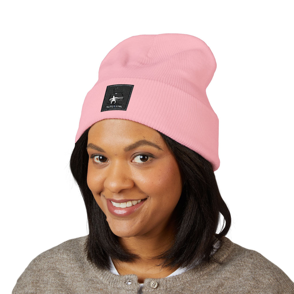 Classic Cuffed Beanie — Embroidered CHAIRLIFT PATCH