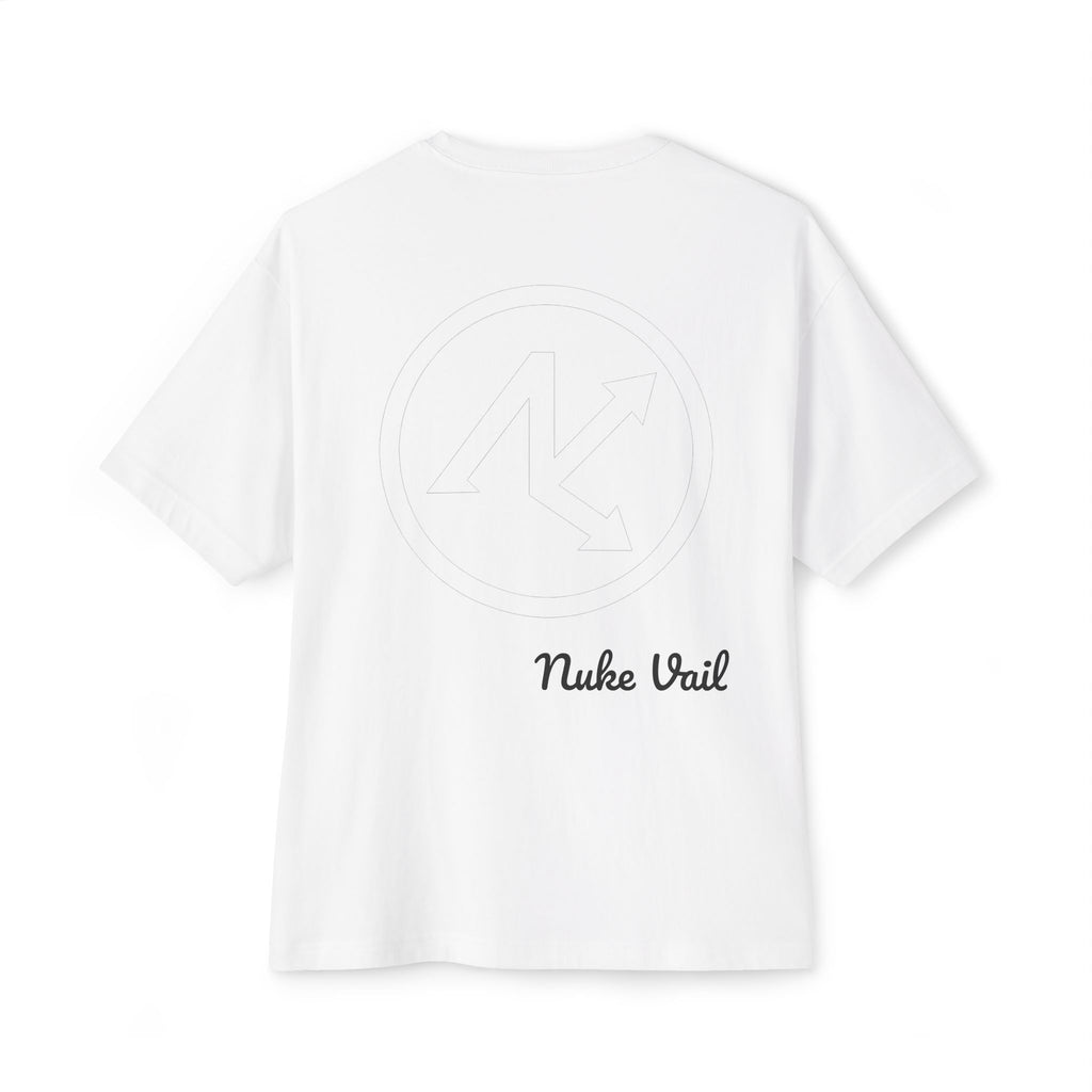 Nuke Vail Logo Tee — Oversized Boxy Short-Sleeve T-Shirt