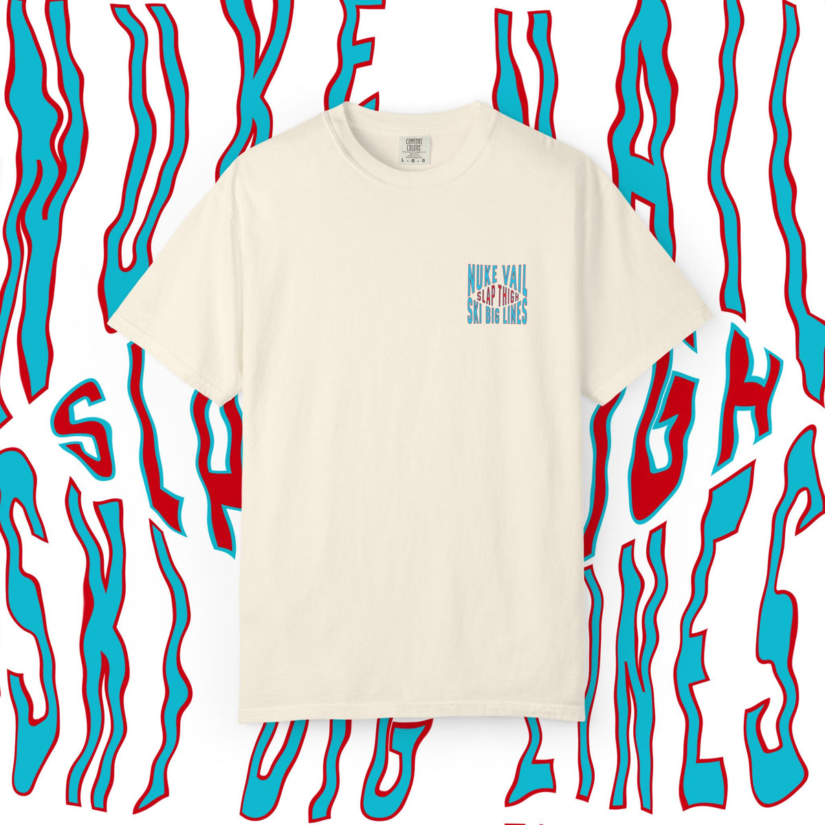 nuke vail - ski and snowboard shirt - kapow!
