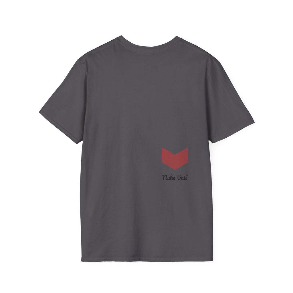 Nuke Vail Classic Snowboard Tee -- Unisex Softstyle T-Shirt