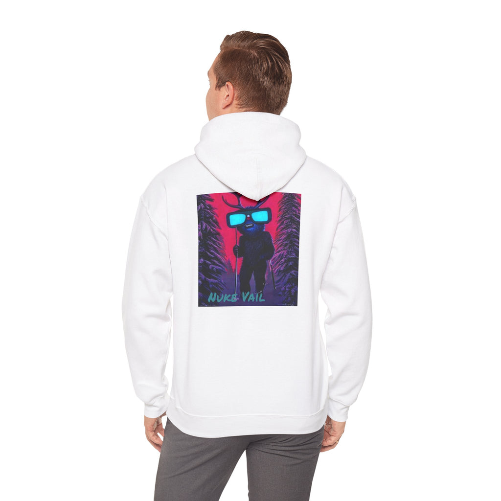 The Aftermath Hoodie - Retro Nuke Vail Ski Graphic