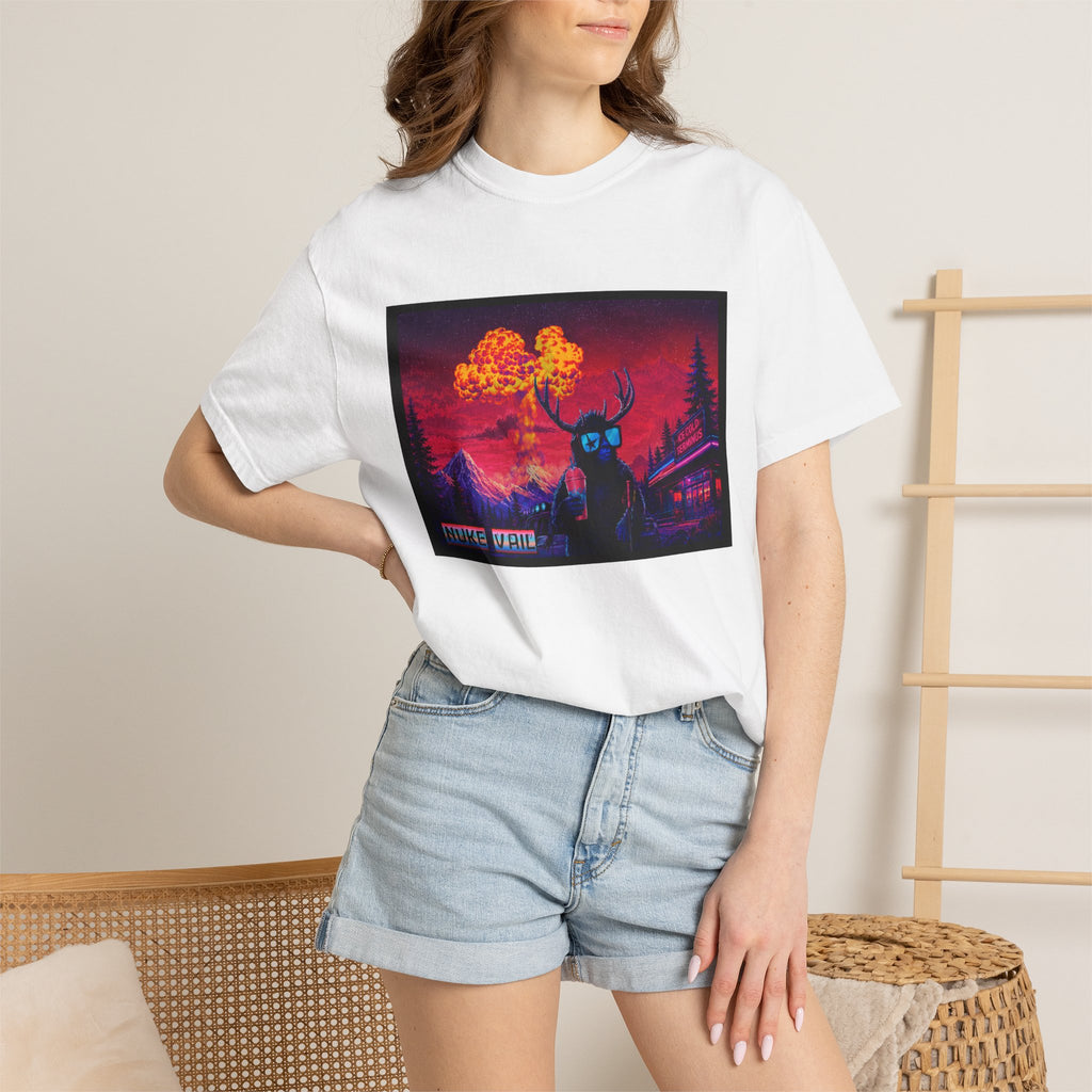 NUKE VAIL, SLAP THIGH, SKI BIG LINES T-SHIRT
