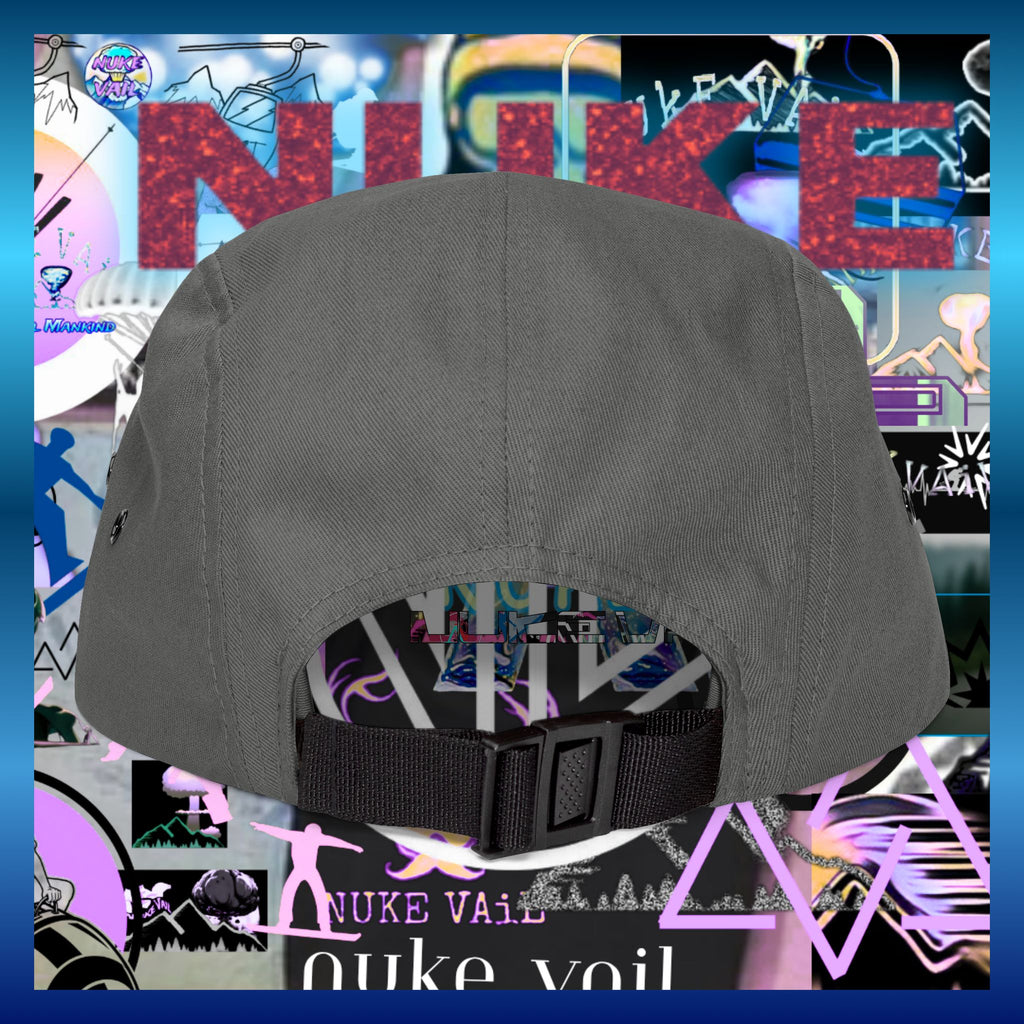 5 Panel Cap (Embroidery) - Nuke Vail slop