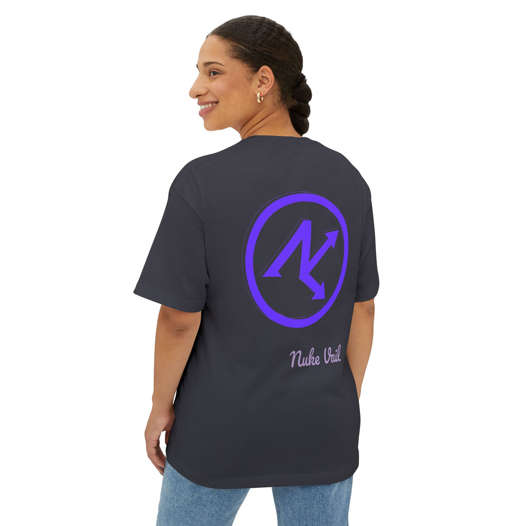 Nuke Vail Logo Tee — Oversized Boxy Short-Sleeve T-Shirt