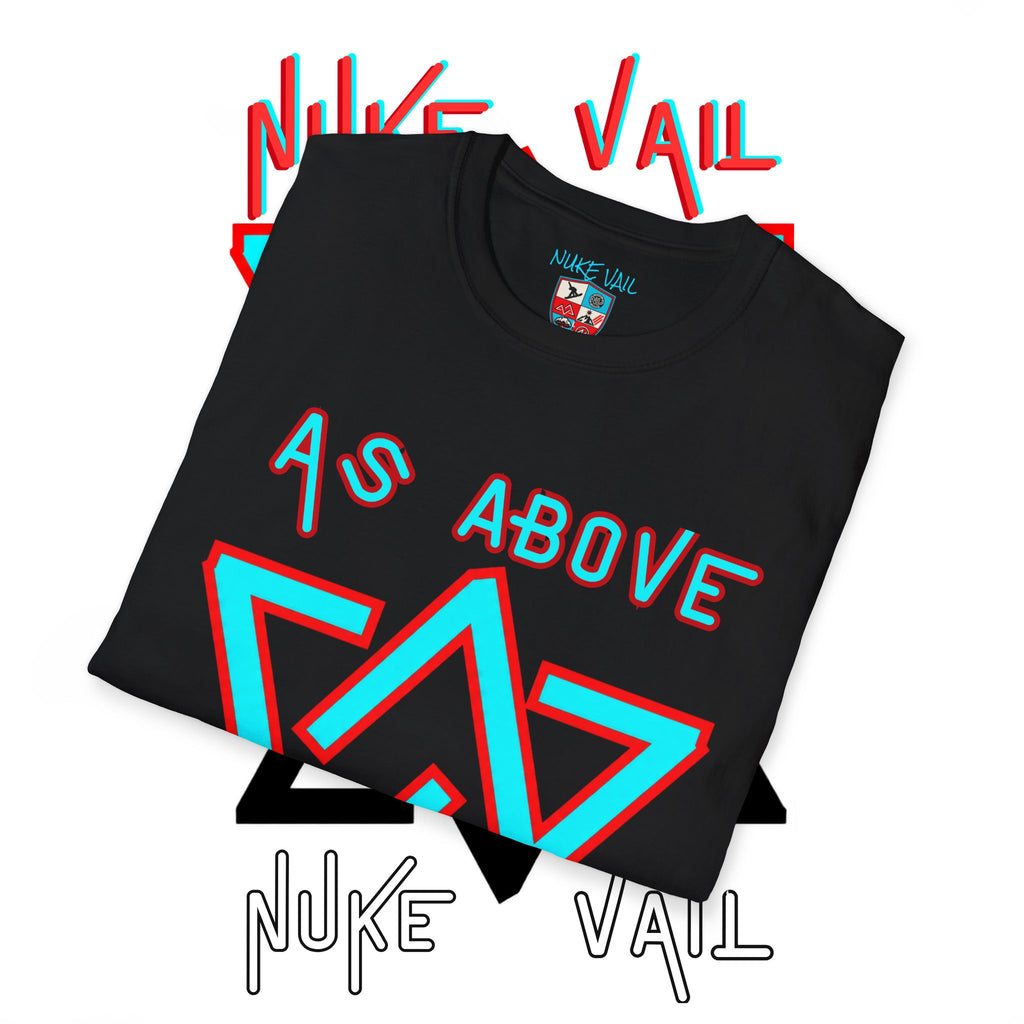 NUKE VAIL - THE ALCHEMIST - AS ABOVE SO BELOW TEE SHIRT