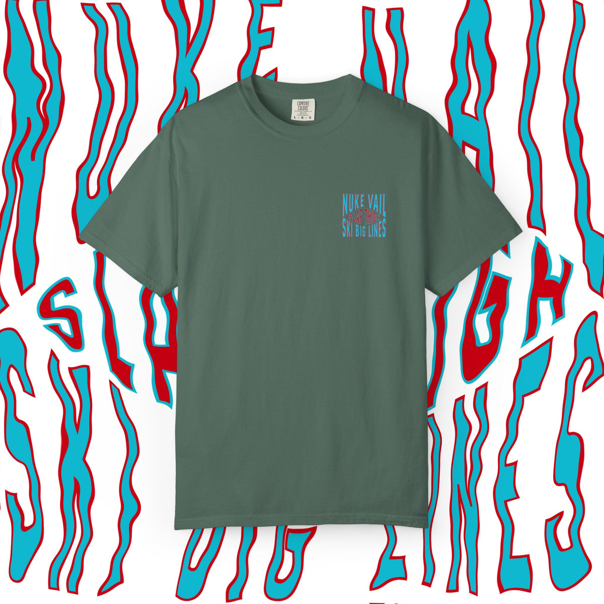 nuke vail - ski and snowboard shirt - kapow!