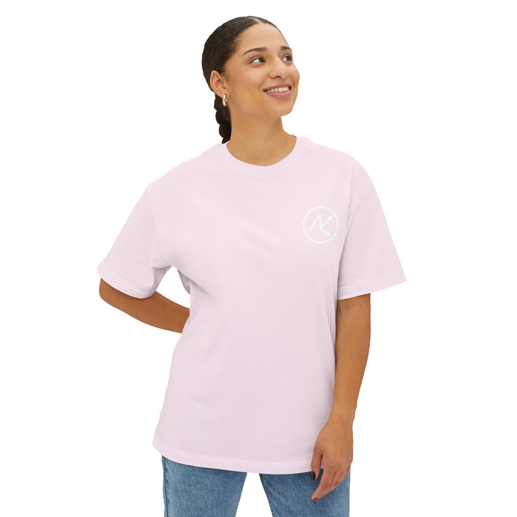 Nuke Vail Logo Tee — Oversized Boxy Short-Sleeve T-Shirt