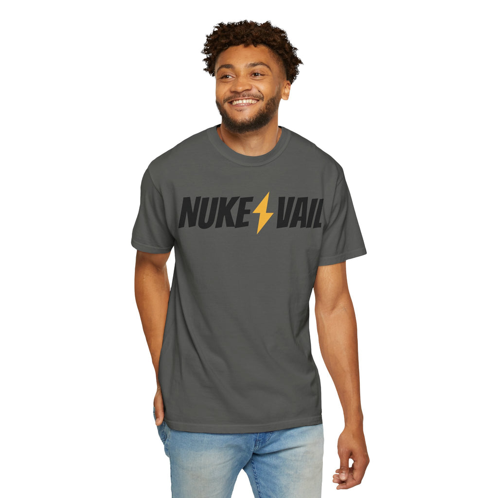 Skate Punk T-Shirt — "Nuke Vail" Graphic Tee Featuring Saint Queeblo