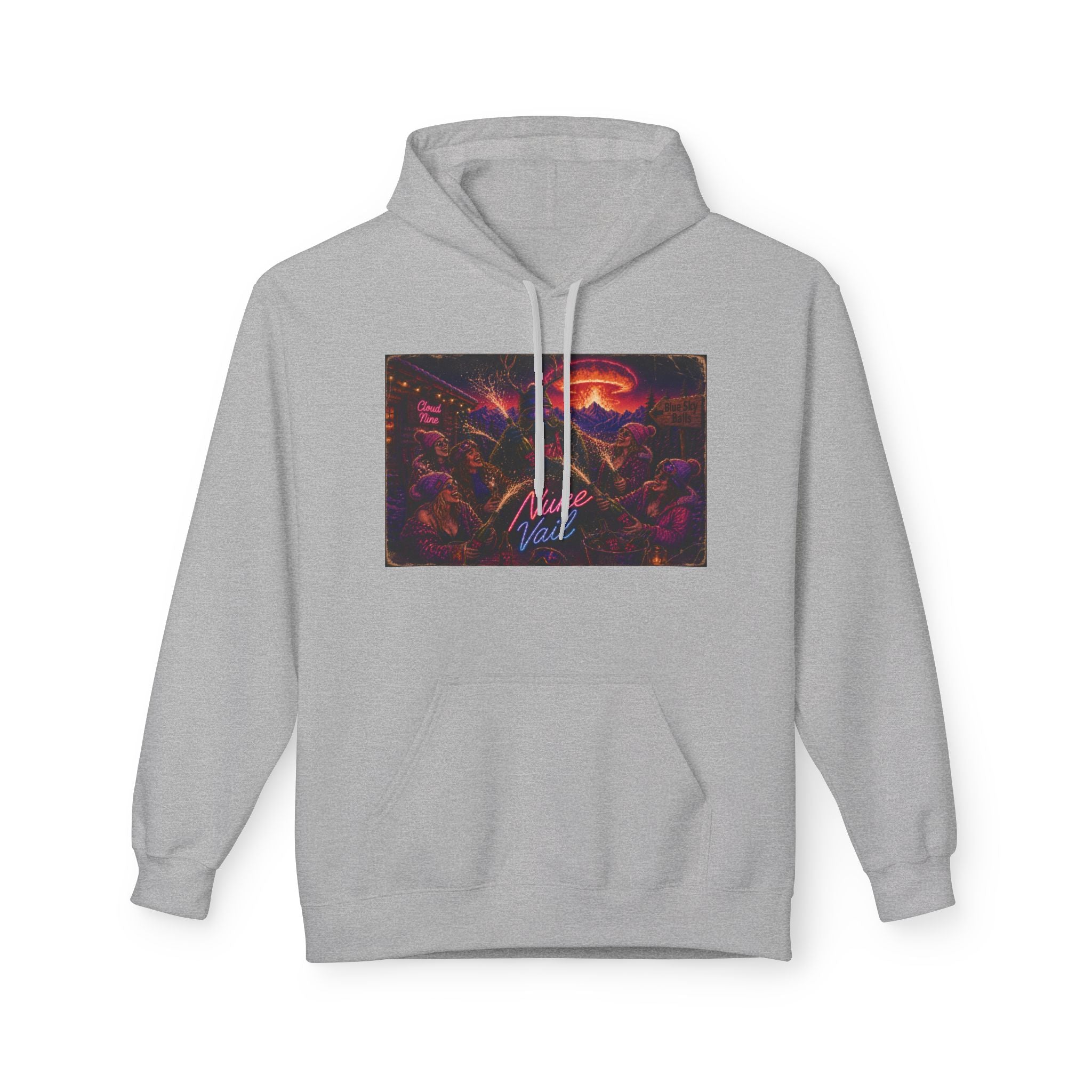 Nuke Vail Retro Cyberpunk Hoodie
