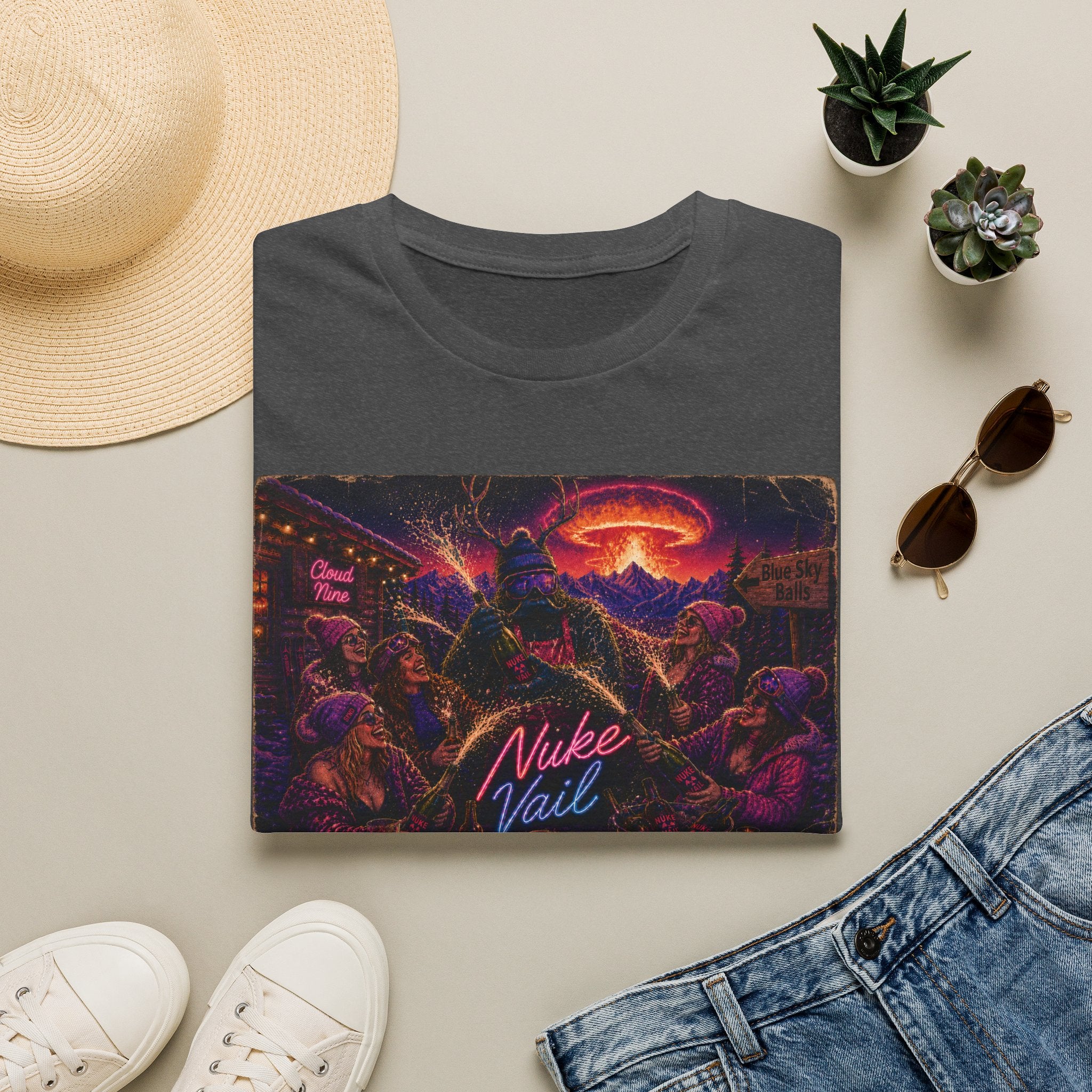 Nuke Vail Apparel - Cloud 9 - Blue Sky Balls