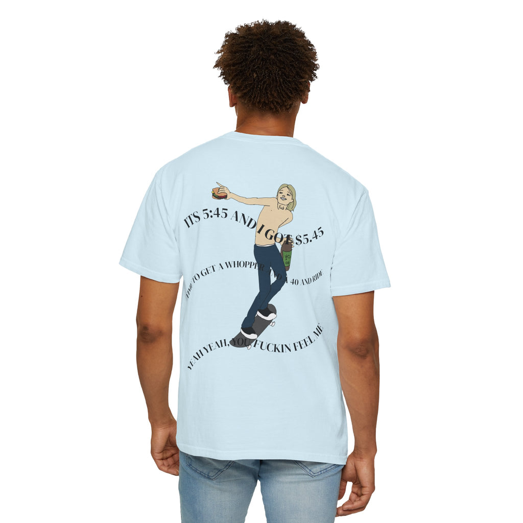 Skate Punk T-Shirt — "Nuke Vail" Graphic Tee Featuring Saint Queeblo