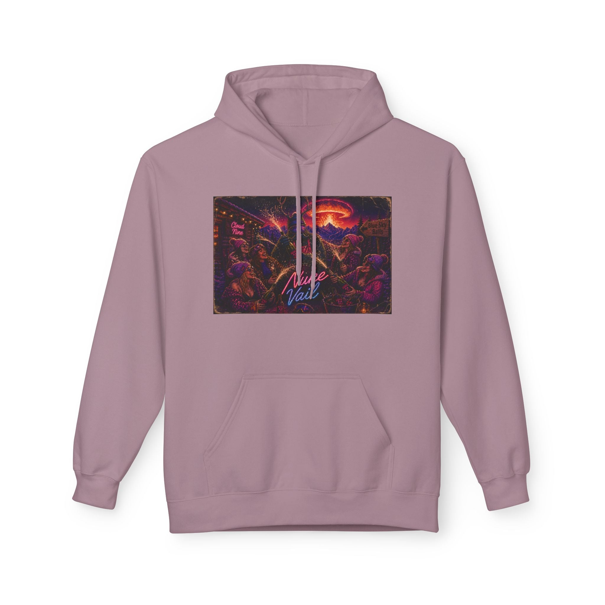 Nuke Vail Retro Cyberpunk Hoodie