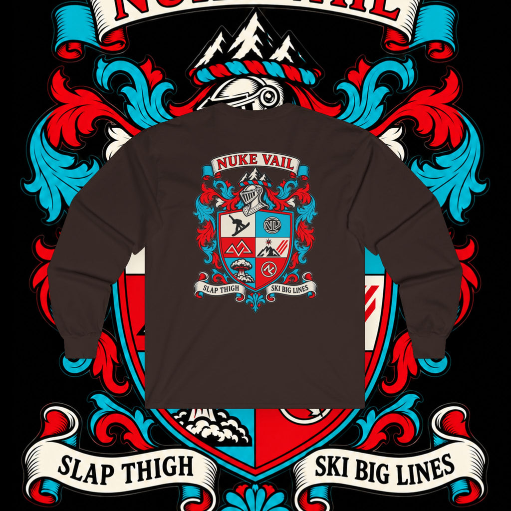 Long Sleeve Tee — Nuke Vail Crest Graphic