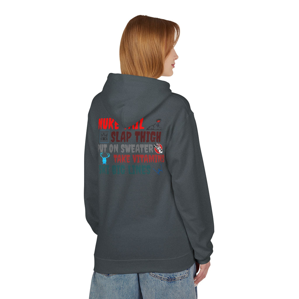 NUKE VAIL - THE PLAN HOODED SWEATSHIRT
