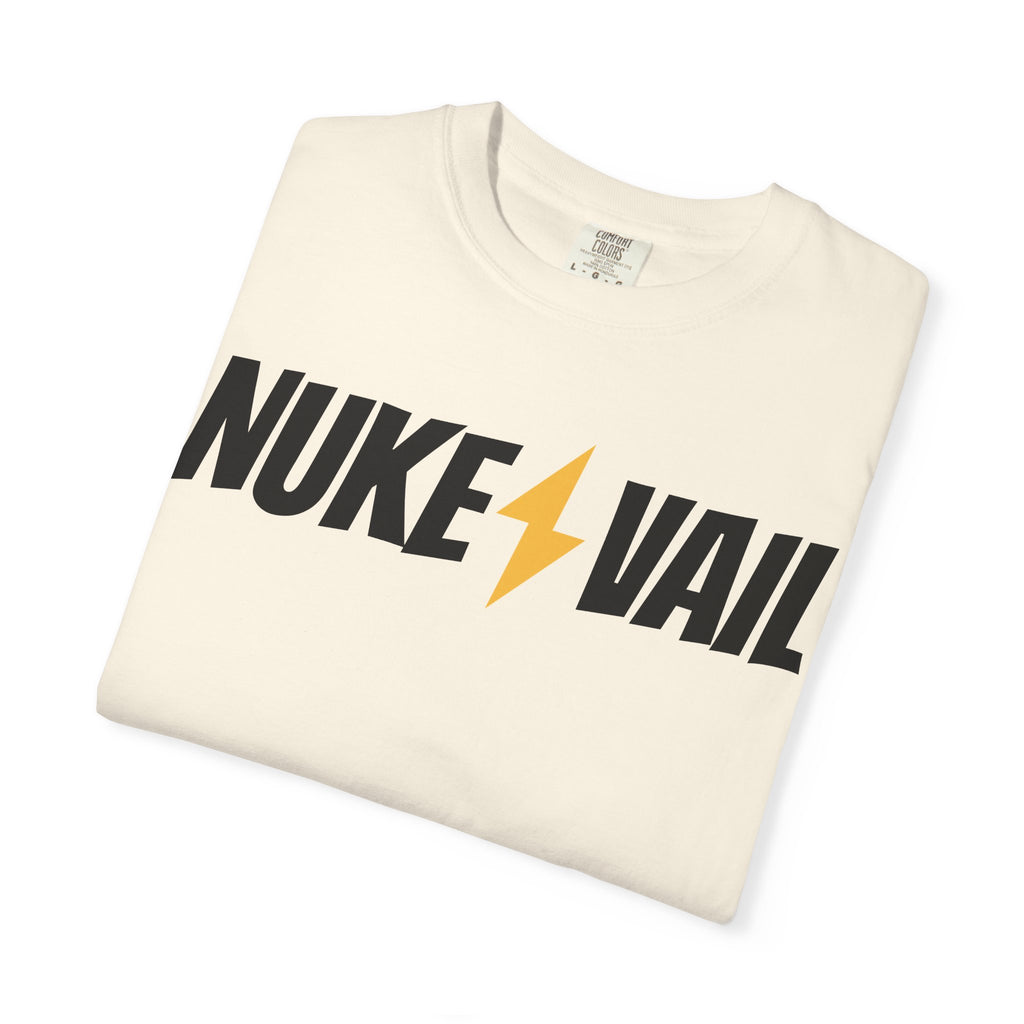 Skate Punk T-Shirt — "Nuke Vail" Graphic Tee Featuring Saint Queeblo
