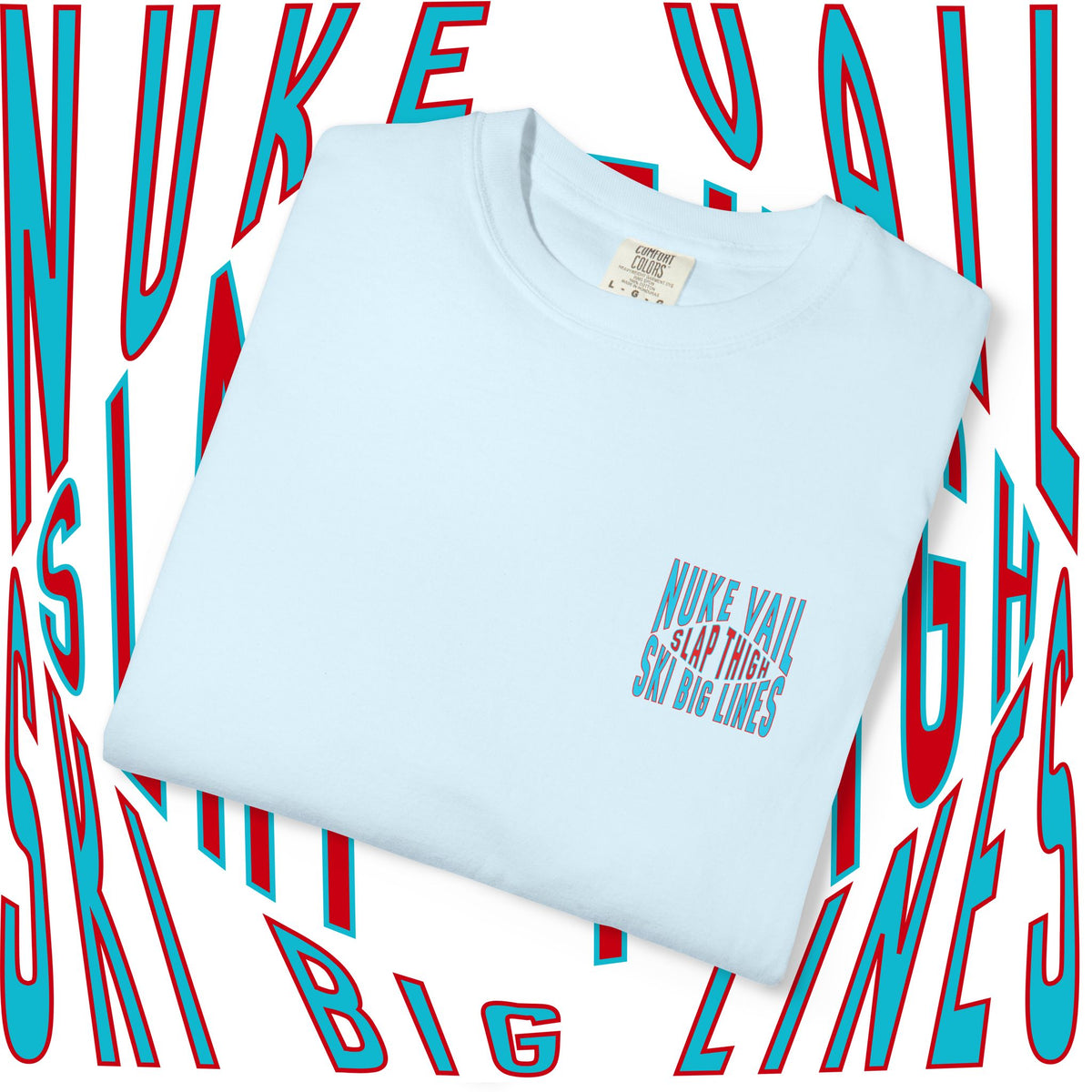 nuke vail - ski and snowboard shirt - kapow!