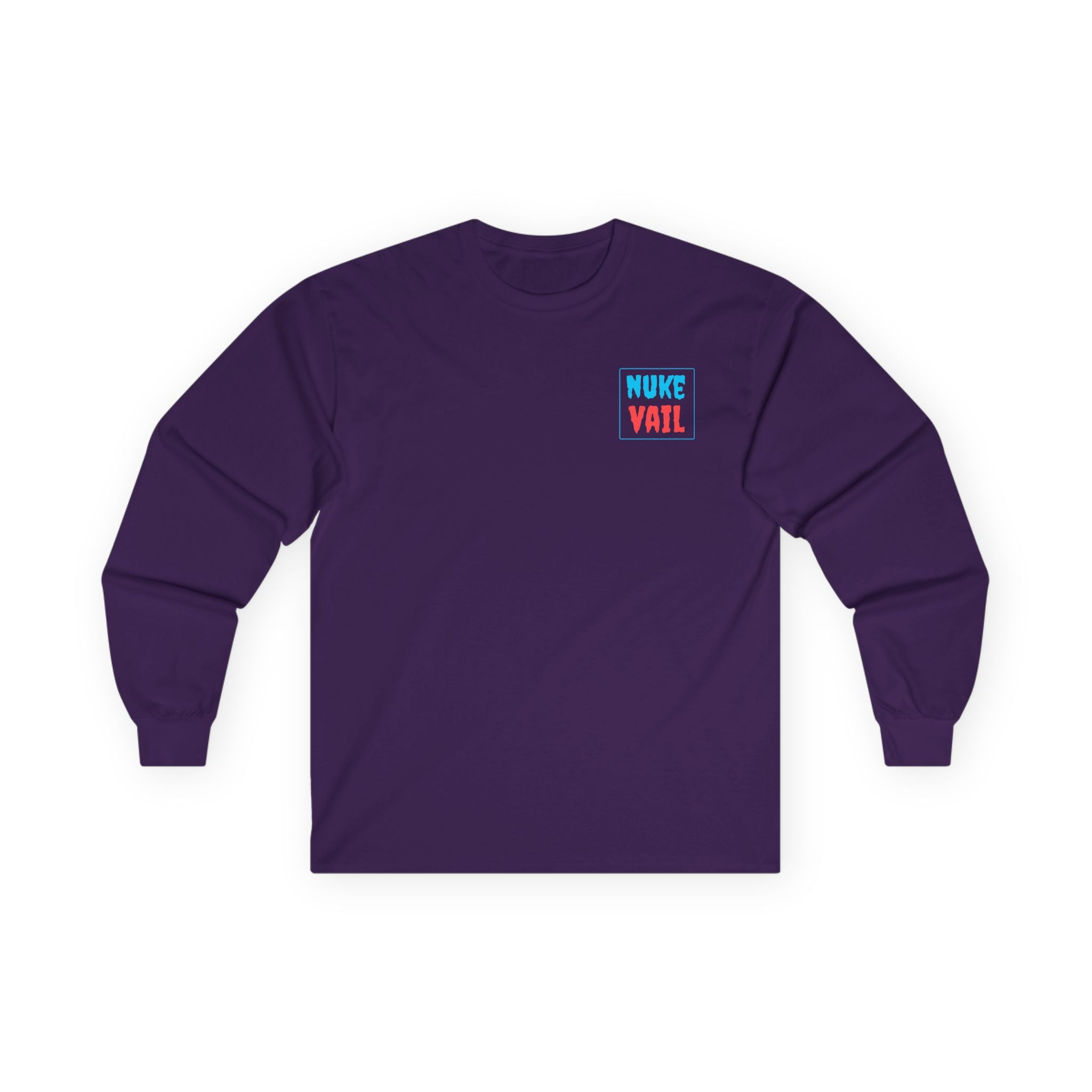 Nuke Vail Retro Chest Logo Long Sleeve Tee