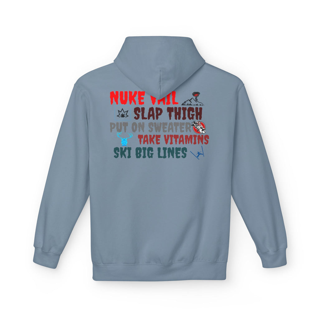 NUKE VAIL - THE PLAN HOODED SWEATSHIRT
