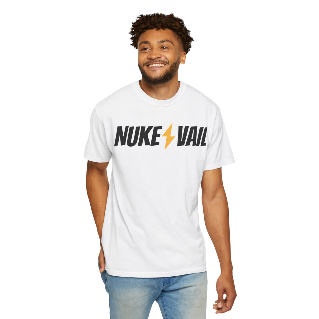 Skate Punk T-Shirt — "Nuke Vail" Graphic Tee Featuring Saint Queeblo