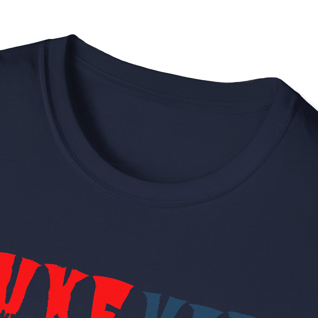 Nuke Vail T-Shirt — Red & Blue Logo Tee