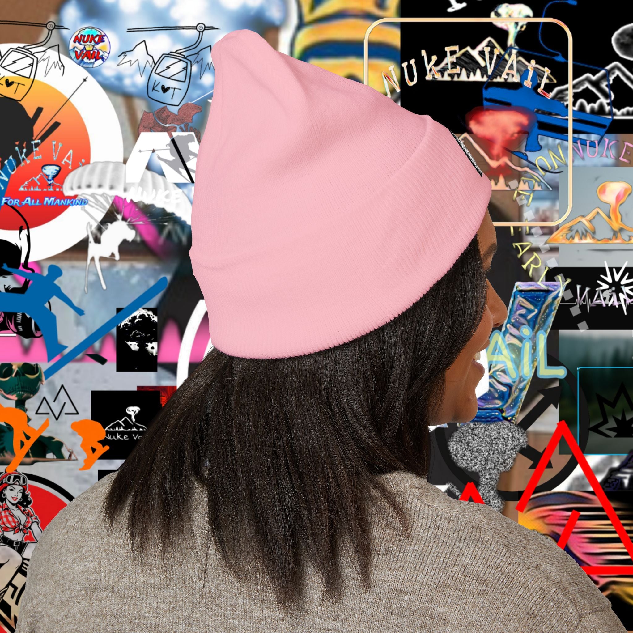 Embroidered Nuke Vail Classic Cuffed Beanie — Element 119