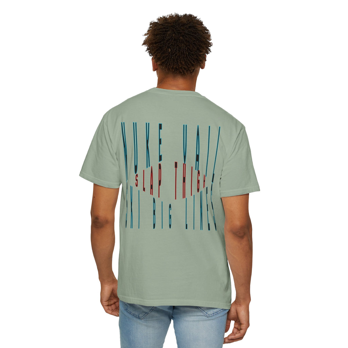 NUKE VAIL, SLAP THIGH, SKI BIG LINES T-SHIRT