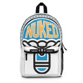 Nuked Bomber Graphic Backpack — Bold Retro Skateboard School Bag