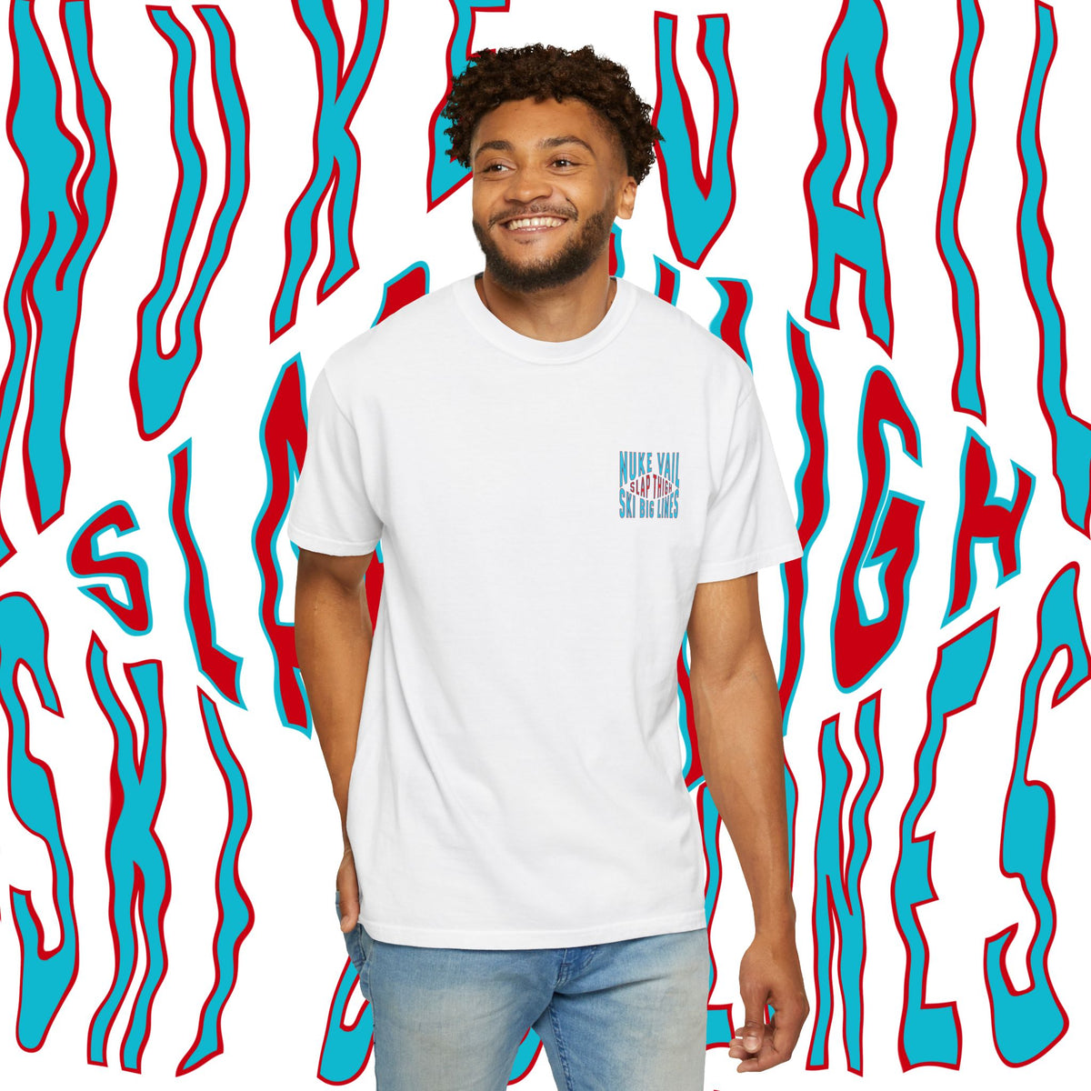 nuke vail - ski and snowboard shirt - kapow!