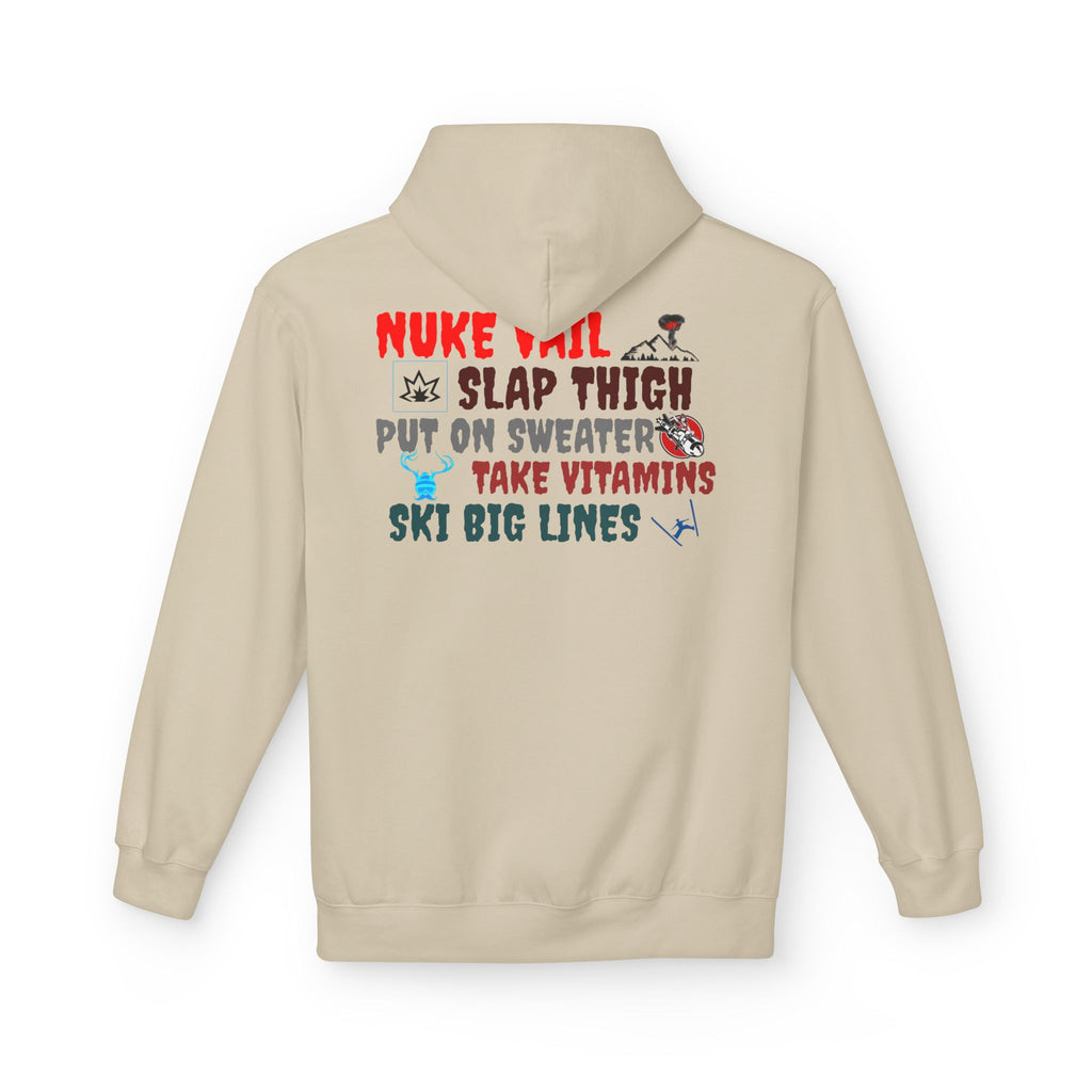 NUKE VAIL - THE PLAN HOODED SWEATSHIRT