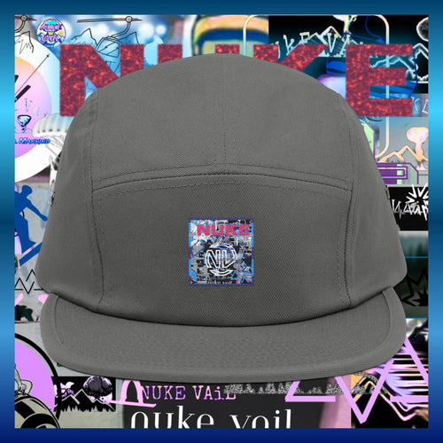 5 Panel Cap (Embroidery) - Nuke Vail slop