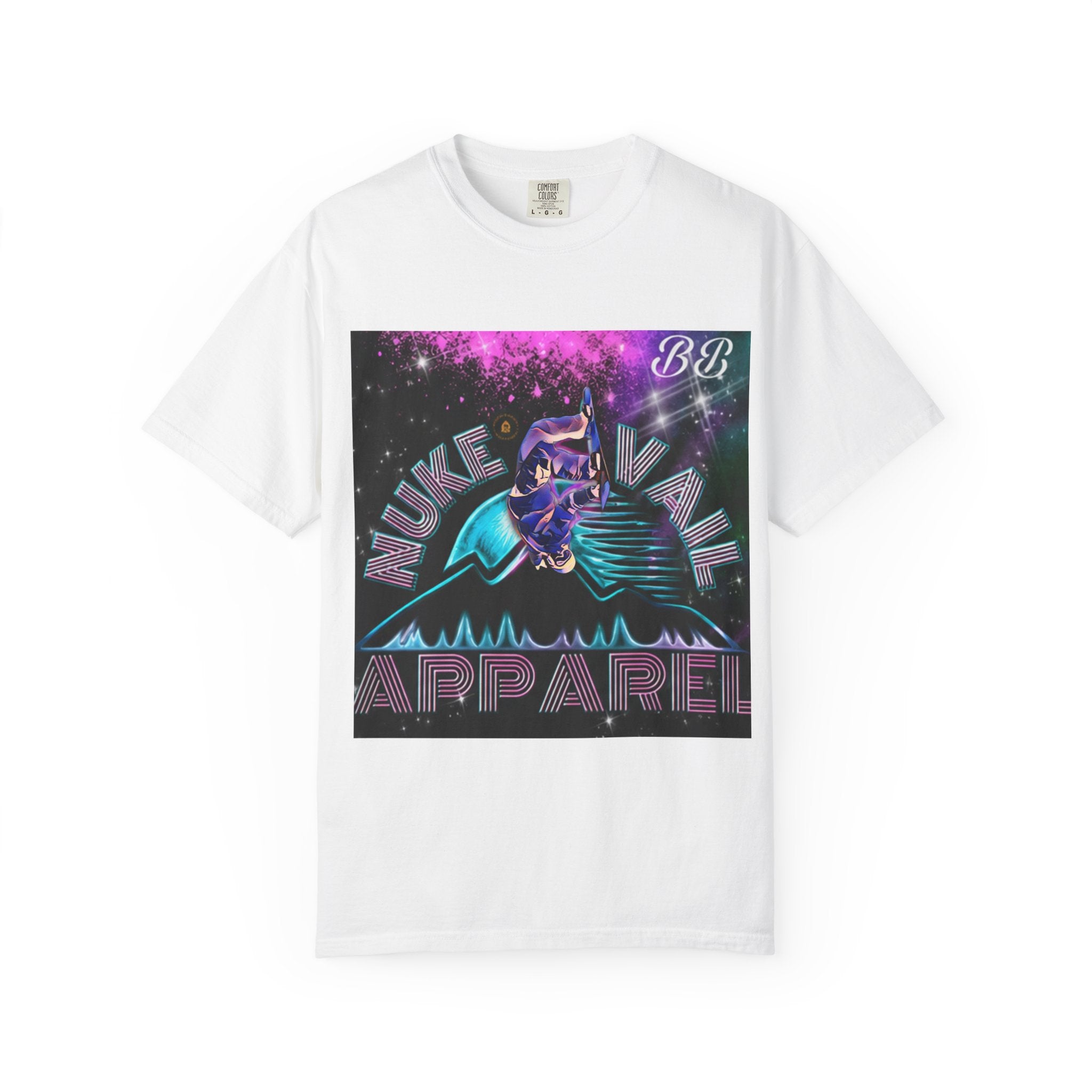 Nuke Vail Retro Vaporwave Ski Tee