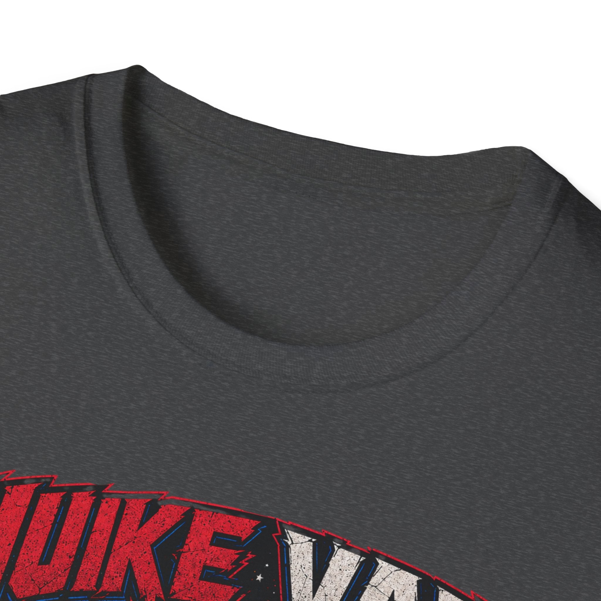 NukeVault Retro Rocket Graphic T-Shirt — 'Bomb the Lift Line' Vintage Ski Tee