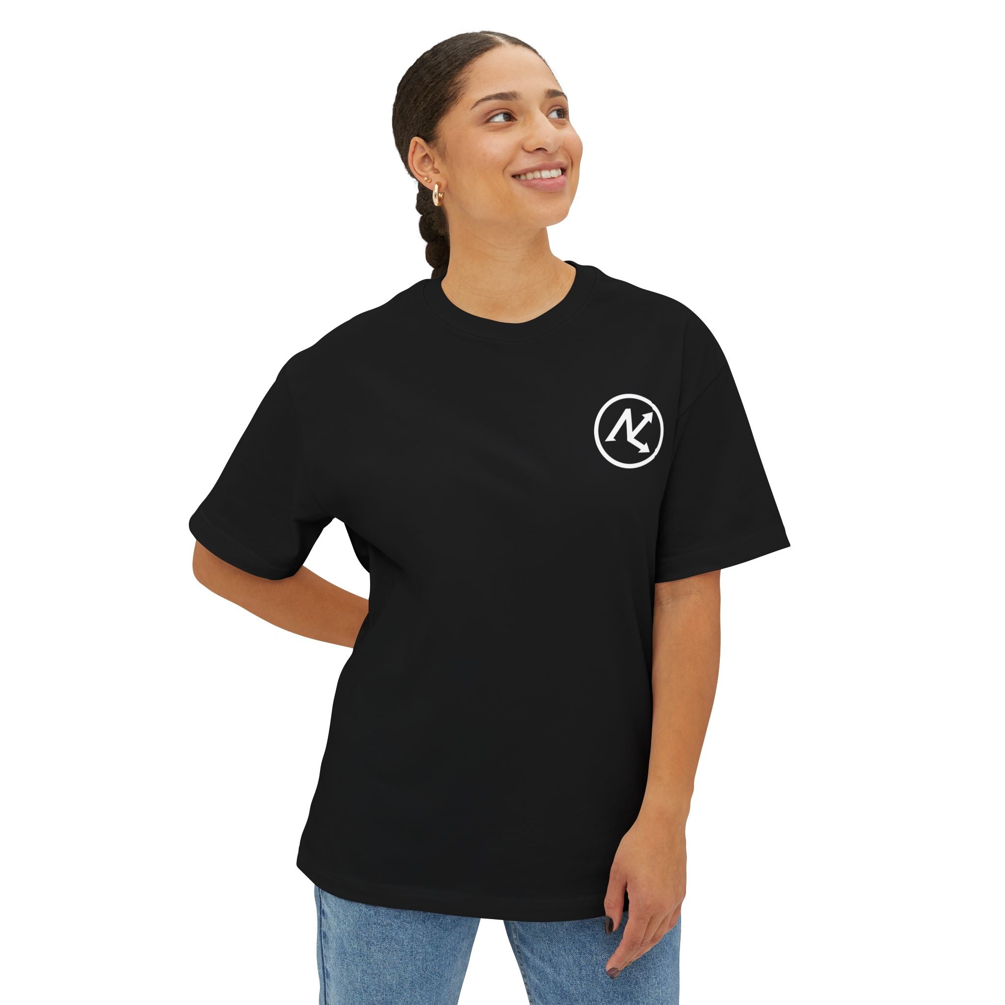 Nuke Vail Logo Tee — Oversized Boxy Short-Sleeve T-Shirt
